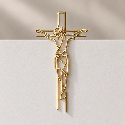 Faith-Inspired Gold Paper Clips- Meaningful Christian Bookmarks✝️