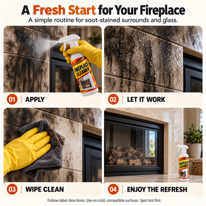 🧱Fireplace Soot Cleaner Spray🔥