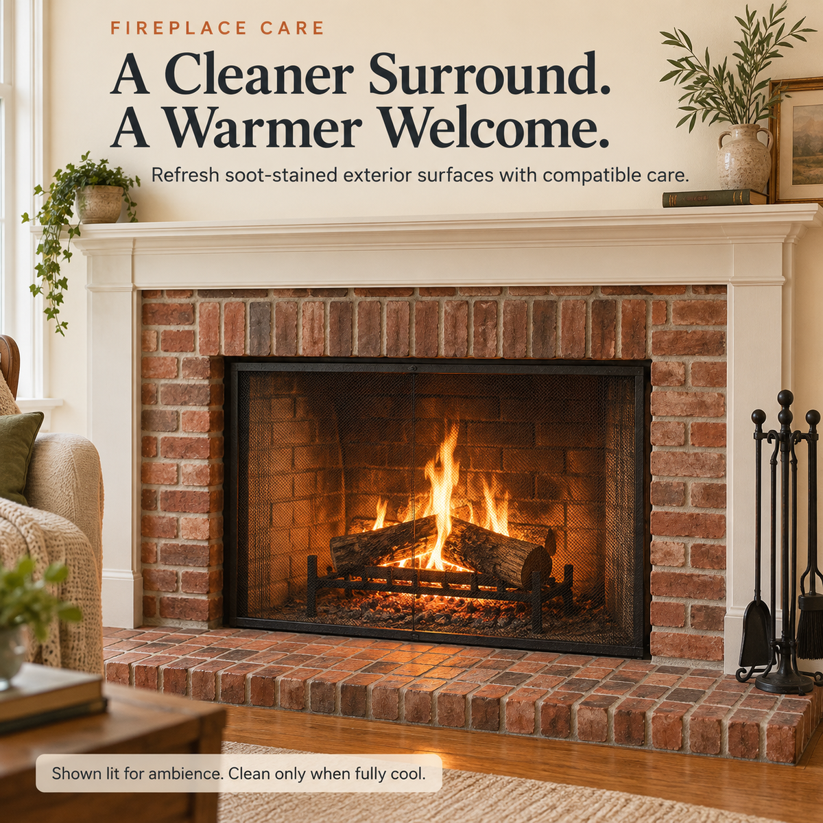 🧱Fireplace Soot Cleaner Spray🔥
